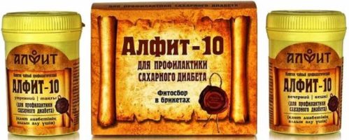 Алфит-10 для профилактики сахарного диабета