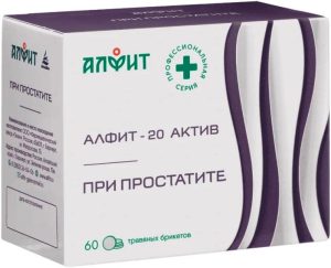 Алфит-20 Актив при простатите