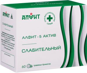 Алфит-5 Актив Слабительный